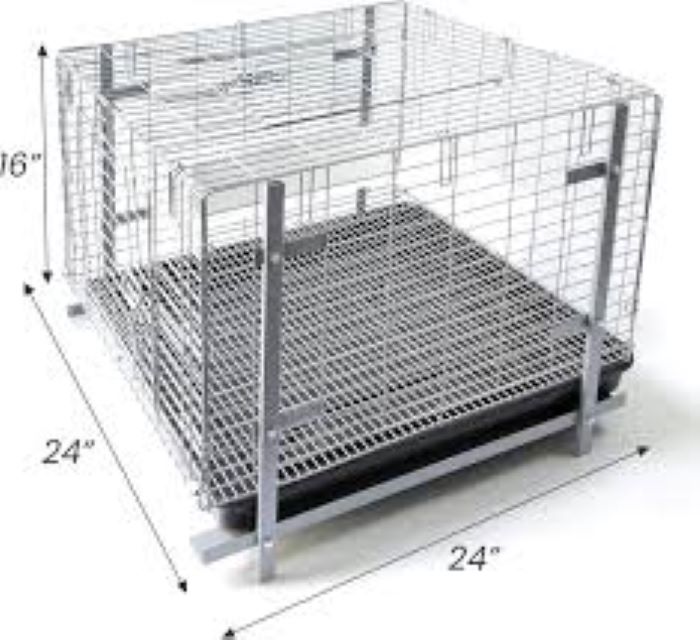 HOMESTEAD Bunny Cages with Tray