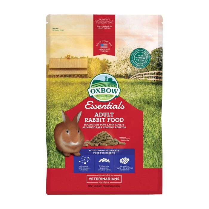 Oxbow Essentials Adult Rabbit Food Pros, Cons & Review